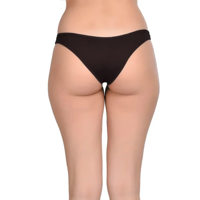 Microfiber Hipster Panty for Women - Black