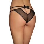 Women Thongs Panty Black