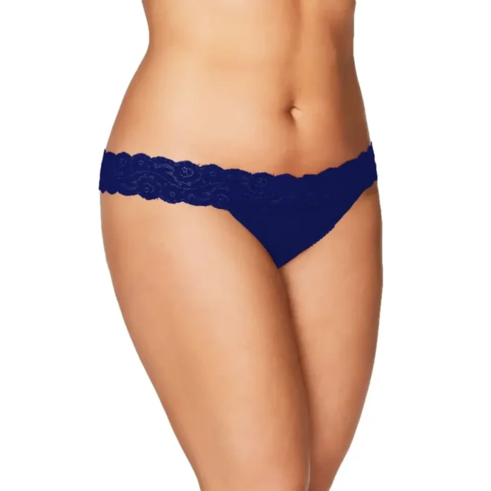 Vixense Women Thong Dark Blue Panty
