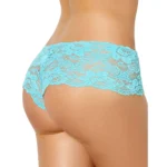 Vixense Lace Bliss Boyshorts - Light Blue