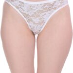 Vixense Women's Daily Use Low Rise G-String Cotton Blend Thong Panties
