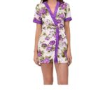 Vixense Printed Bikini With Robe